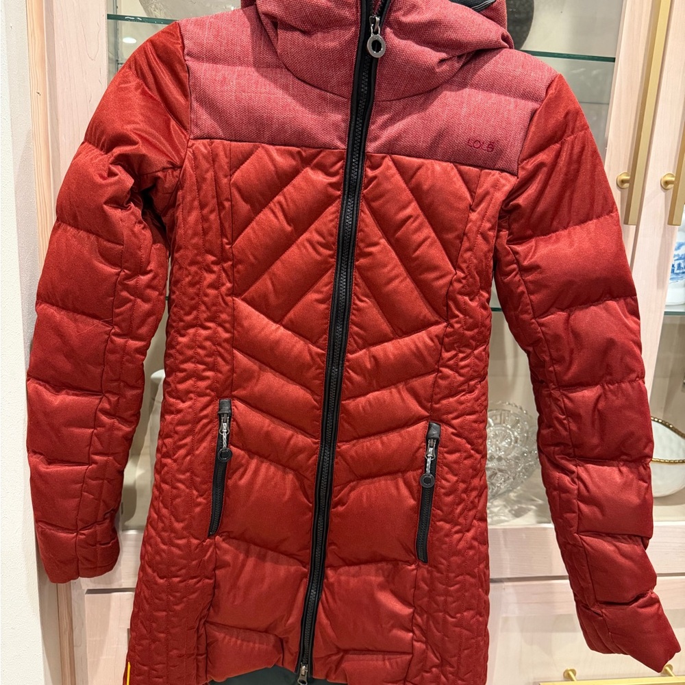 Lole Women's Burgundy Down Jacket